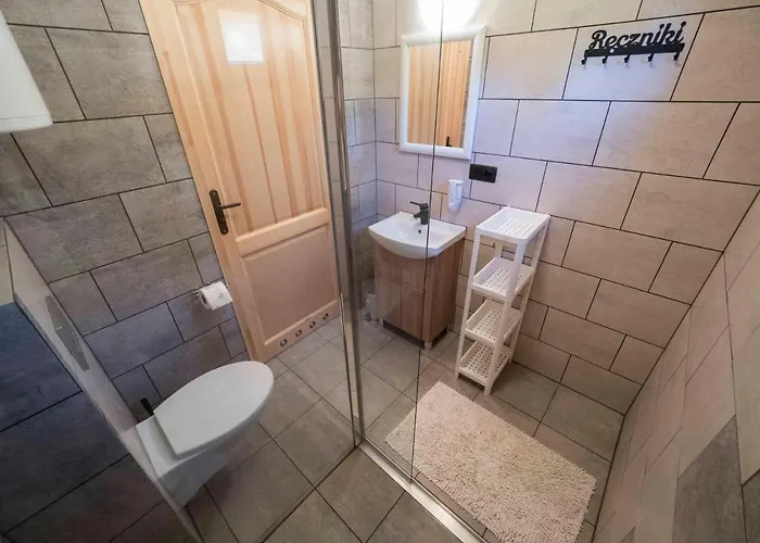 Деревянный коттедж Letniskowe Slodka